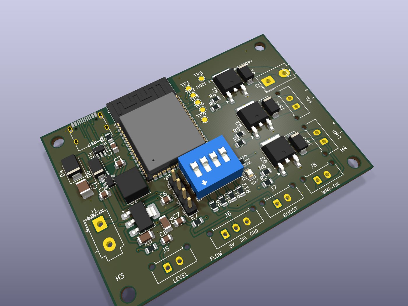 CADE WMI Controller board render